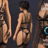 set of women’s underwear