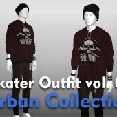 Skater Outfit vol.01 – Urban Collection