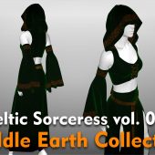 Celtic Sorceress Outfit vol.1 – Middle Earth Collection