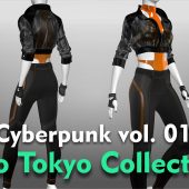 Cyberpunk Outfit vol.01 – Neo Tokyo Collection