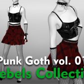 Punk Goth Outfit vol.1 – Rebels Collection