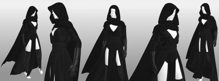 Sith Outfit vol.01 – Star Wars Collection – CG Wardrobe